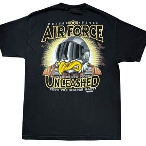 United States Air Force Middle Eastern Operations Military USA Eagle t-shirt L